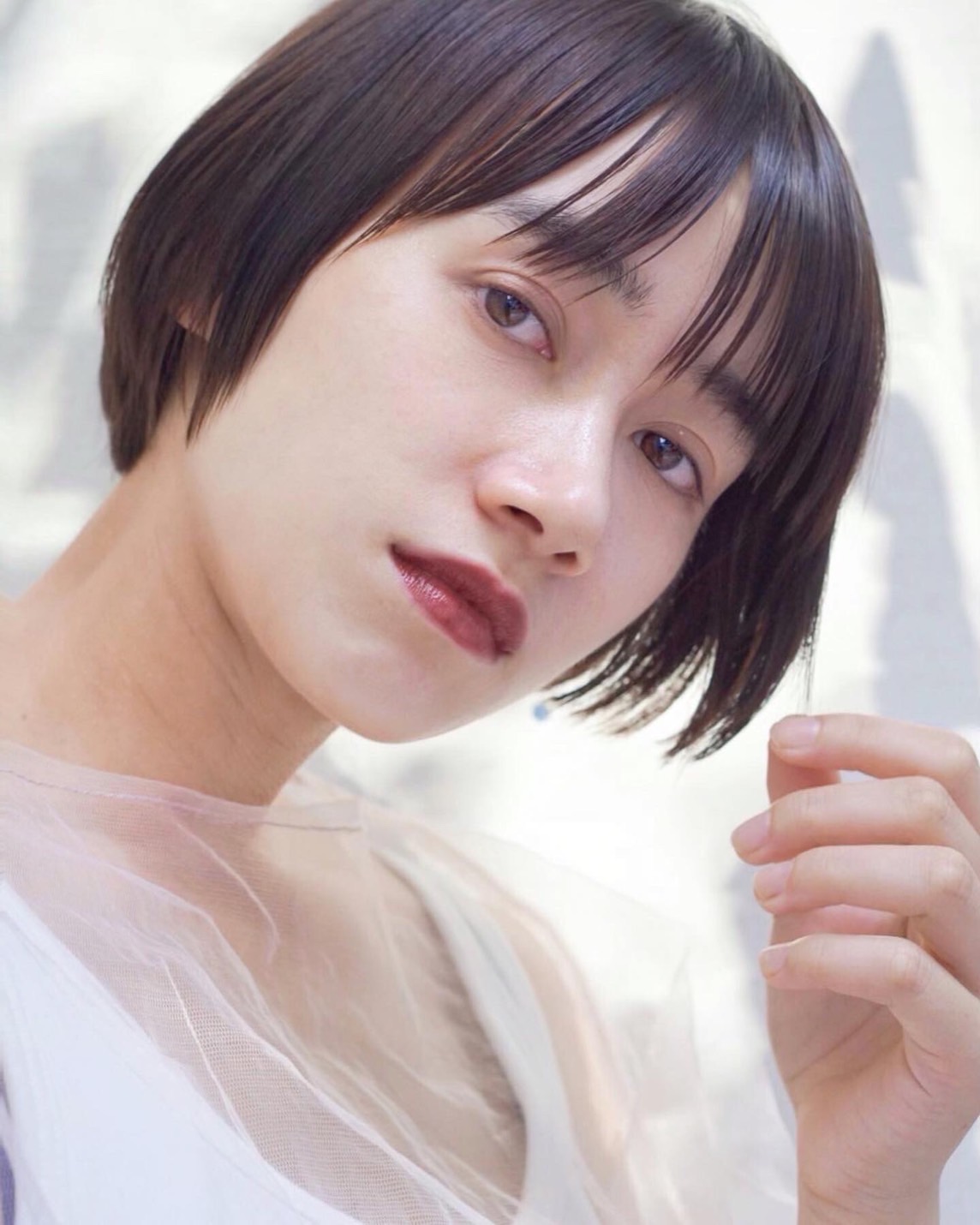 おとなのツヤ髪マッシュショート 豊田楓